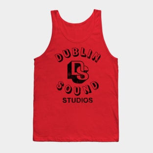 Dublin Sound Studios - distressed (black) Tank Top